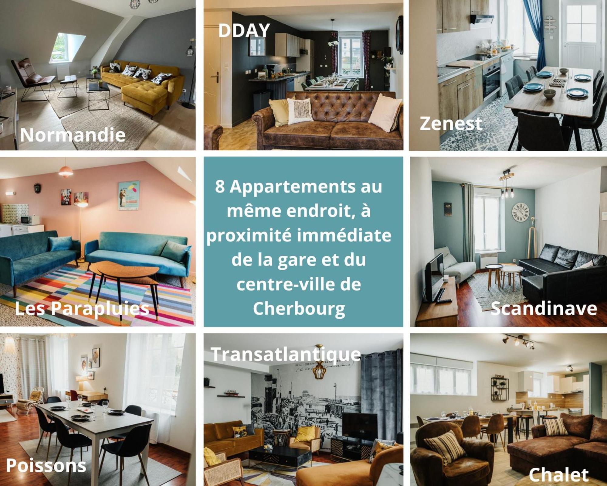 Appartements Cherbourg Екстер'єр фото